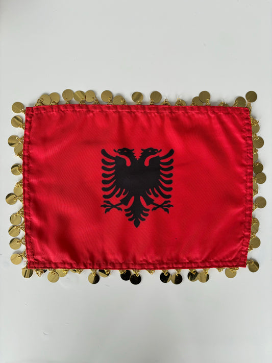 Albansk partyflagga